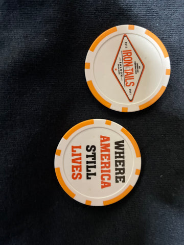 Iron Tails Poker Chips