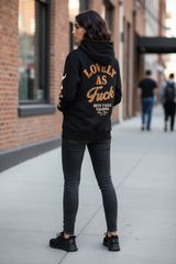 Lovely as F*** Hoodie - Back View