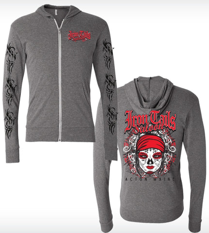 Ladies '22 Sugar Skull zip up